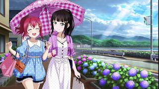 [LLSIF] [JP] Ruby and Dia [Rainy Day Box]  Big Couting! +  background geted