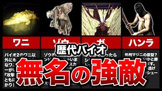 【歴代バイオ】知る人ぞ知る！無名の強敵クリーチャー10選【resident evil】