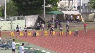 平成27年度群馬県総合体育大会　東毛地区予選会　男子100m決勝