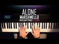 How To Play: Marshmello - Alone | Piano Tutorial Lesson + Sheets