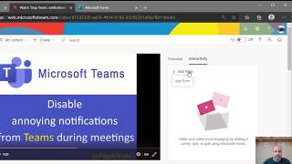 Assessment with Forms and Microsoft Stream