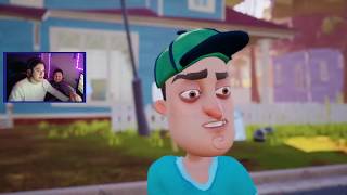 👺დათუნასთან ერთად Hello Neighbor პანიკა❗️  #1 EP