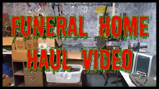 Mortician Funeral Home Morgue Find Haul Video