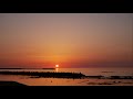 定点タイムラプス0326@柏崎市17 23~18 11 夕陽･穏やかな日本海の夕陽 ☆polaris