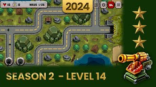 Battle Strategy: Tower Defense - Season 2 Level 14 (2024 Update) Walkthrough