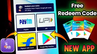 JobWork App | Free Redeem Code | Free Redeem Code App | Free Google Play Redeem Code | Redeem Code