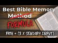 The Secret Formula to Memorize the Bible Faster & Easier