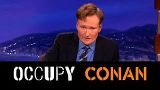 Conan Announces "Occupy Conan" | CONAN on TBS