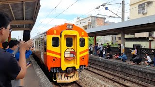 8743次EMU100信濃鐵道締結5週年活動專列(101+106)田中站進站