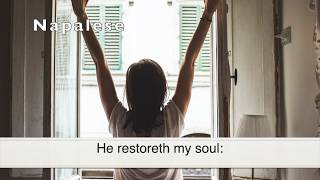 Multilingual Soothing Scriptures 1: Psalm 23 Video (KJV) - Eleven Different Languages