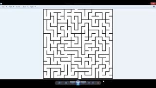 Maze Solver using OpenCV and C++