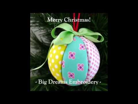 Christmas Craft Tutorial - Fabric Covered Polystyrene Balls Christmas Craft Tutorial - Fabric Covered Polystyrene Balls