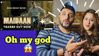 MAIDAAN Teaser REACTION!! | Ajay Devgn | Amit Sharma | Boney Kapoor | A.R. Rahman