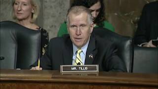 Senator Tillis Discusses Veteran Health During Joint Senate and House Committee on Veterans' Affairs