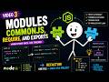 Node.js Tutorial #3 — Modules, require(), module.exports & ES Modules #nodejs #javascript