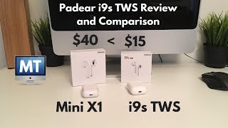 $15 AirPod Clones Better Than $40 AirPod Clones? | Padear i9s TWS Review and Comparison