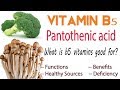 pantothenic acid explained | vitamin b5 review