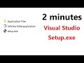 Publishing Windows Form(C#)  Application On Desktop With Setup.exe  (Visual Studio) [2 MINUTES EASY]