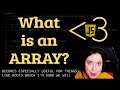 What is an Array? | JavaScript in LESS-THAN 3 Minutes | Beginner JavaScript Series