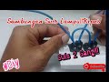 Teknik Cara Sambung KabelSuis Lampu/Kipas Guna 1 MCB C6#Jomdiy