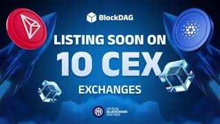 BlockDAG Lands 10 Major Listings; Analyzing Tron (TRX) and Cardano (ADA) 2025 Price Predictions