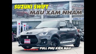 Review Suzuki Swift 2021 Màu Xám Nhám độ Full Bodykit giá lăn bánh? #suzukiswift #swift #swift2021