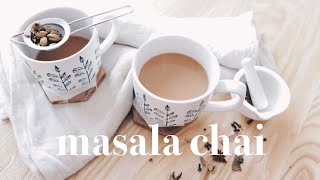Masala Chai Recipe » Cosy and Homemade ☕️
