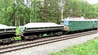 Поезд с думпкарами, Электровоз ВЛ11.8-637/636Б