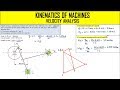 Kinematics of Machines | Velocity Analysis | Problem 2