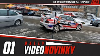 28. TipCars Pražský Rallysprint 2023 - 🎥⁣ VIDEONOVINKY 01 - rozhovory před startem