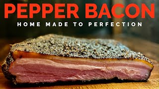 How To Make Smoked Peppercorn Bacon At Home