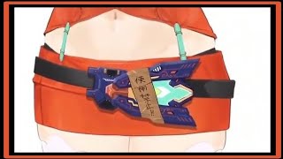 [HololiveEn] Takanashi Kiara shows her belt! (first look)