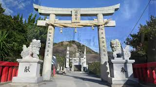 織幡神社へ