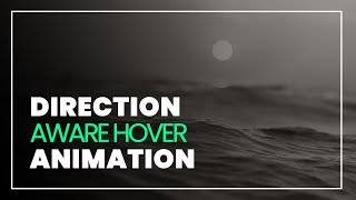 Awesome Direction aware Hover Animation | JQuery Plugins