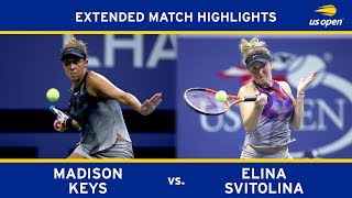 Madison Keys vs. Elina Svitolina | 2017 US Open, R4