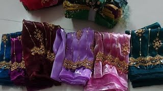 New fabric maggam work blouses tissue that looks like velvet nice shinning. Whats App on 6303158116