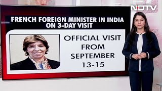French Foreign Minister On Her First Trip To India