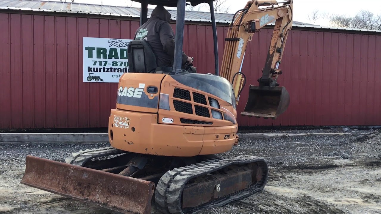 CASE CX36B EXCAVATOR - YouTube