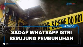 Kesal Diduga Selingkuh, Suami di Semarang Nekat Habisi Nyawa Istri, Berawal dari Menyadap WhatsApp