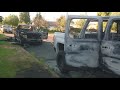 Spokane Police Department looking for suspect after car fires