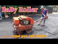 BABY ROLLER  mesin silinder aspal mini biar aspal menjadi mulus