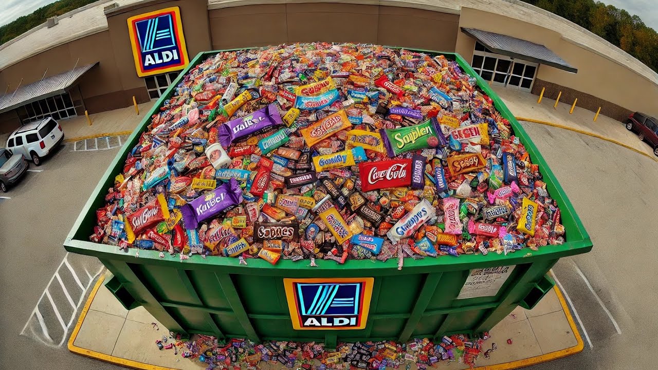 Dumpster Diving Aldi 125 Youtube