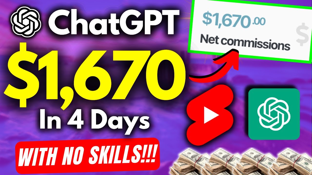 How To Make Passive Income With ChatGPT & YouTube Shorts (Easy Step By ...