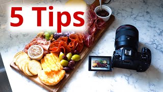 5 Tips for Magazine Quality Food Photos