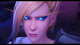 Alleria faces off against Xal'atath Cinematic - Live reaction