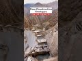 Dam Construction Timelapse shorts #shorts