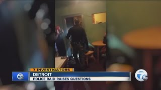 Police raid raising questions