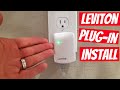 LEVITON PLUG-IN OUTLET DZPA1-2BW - EASY INSTALL WITH SMARTTHINGS HUB!