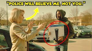 Racist Woman Tries to Steal PlayStation 5 From Young Black Man — Then Calls the Police.