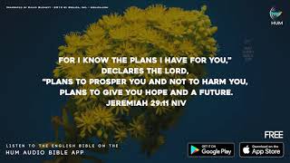 Jeremiah 29:11 (NIV) - HUM Audio Bible App